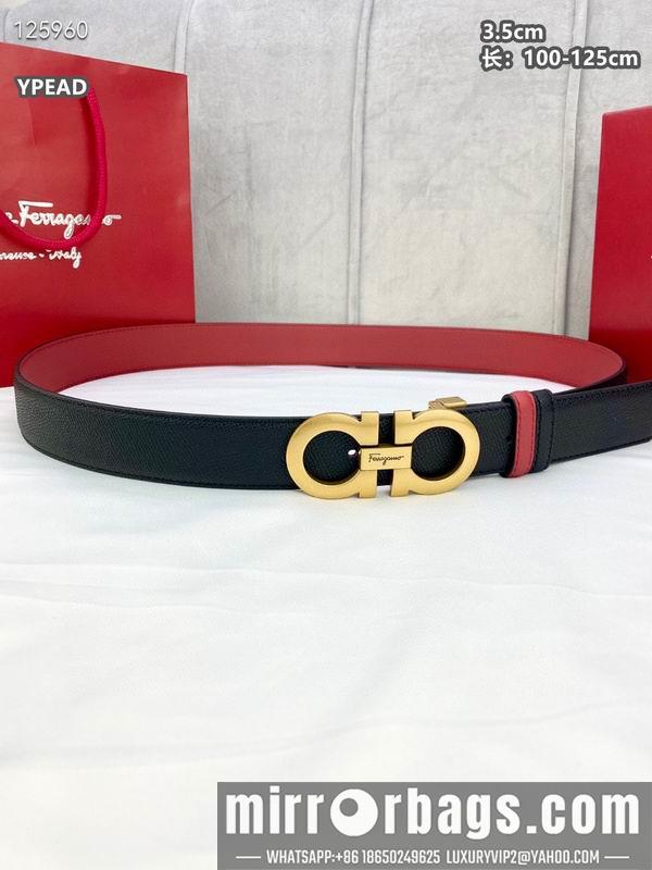 Ferragamo belt 35mmX100-125cm 8L23