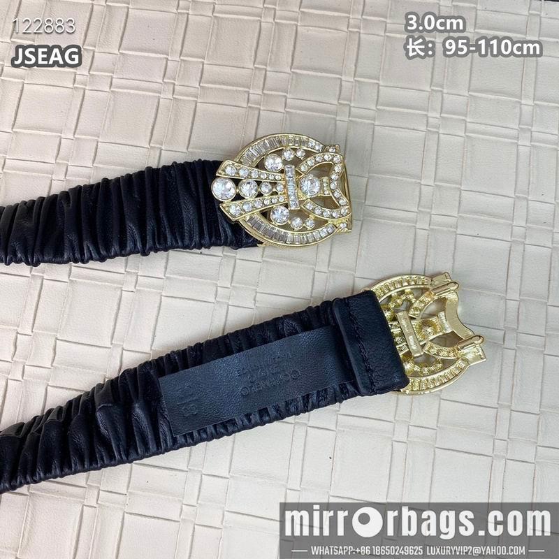 Chanel belt 30mmX95-110cm 8L29