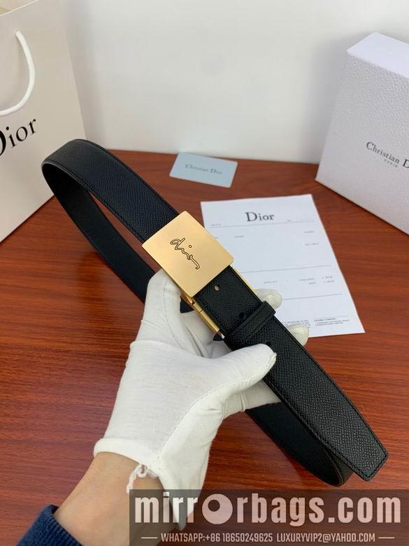 Dior Belt 34mmX95-125cm 7D20