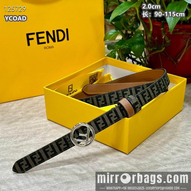 Fendi belt 20mmX90-115cm 8L18