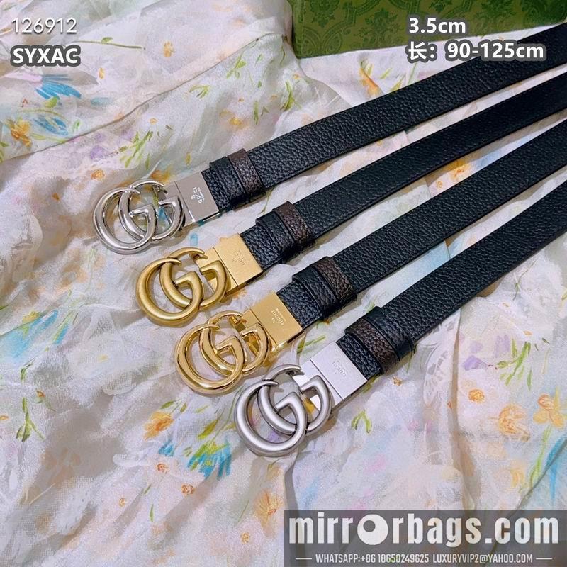 Gucci belt 35mmX90-125cm 8L71