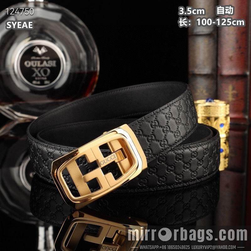 Gucci belt 35mmX100-125cm 8L27