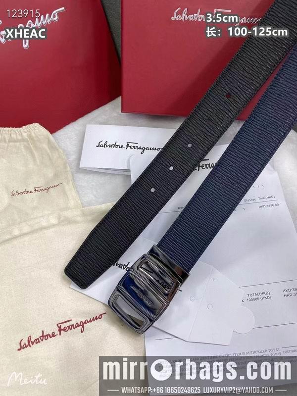 Ferragamo belt 35mmX100-125cm 8L52