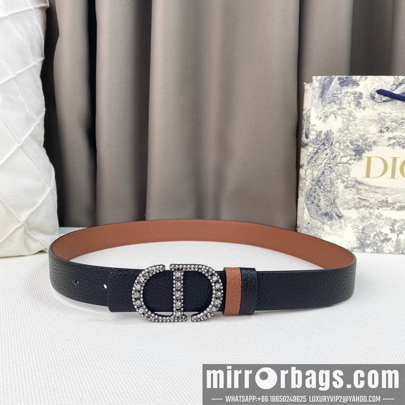 Dior belt 30mmX95-115cm 7D33
