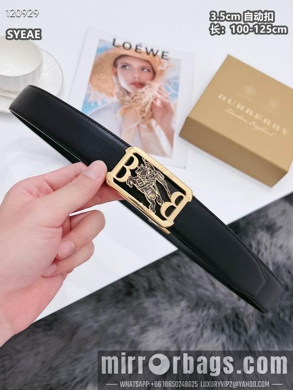 Burberry belt 35mmX100-125cm 8L86