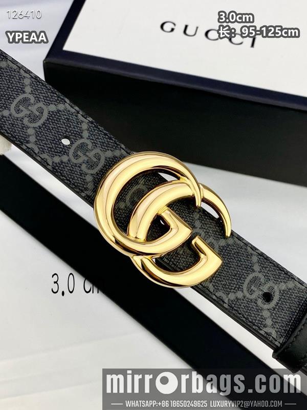 Gucci belt 30mmX95-125cm 8L19