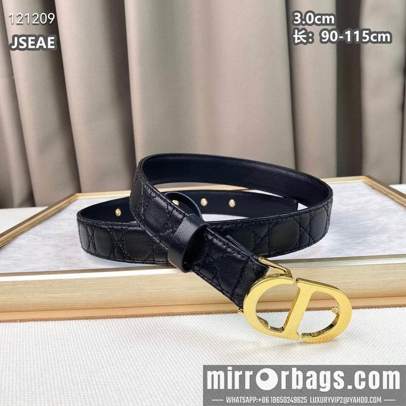 Dior belt 30mmX90-115cm 8L111007