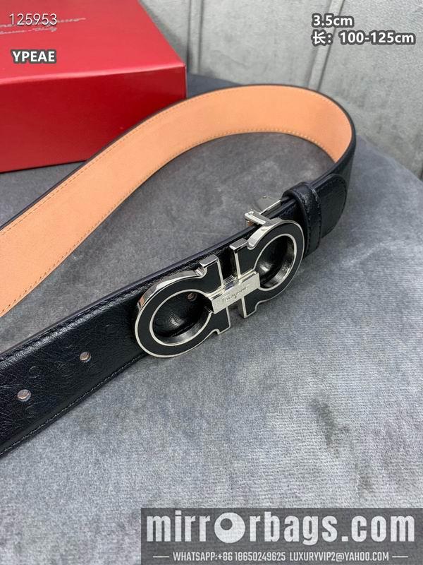 Ferragamo belt 35mmX100-125cm 8L19