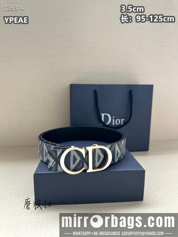 Dior belt 35mmX95-125cm 8L16