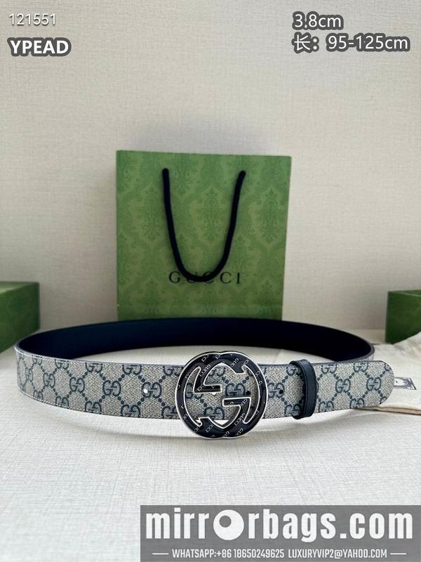 Gucci belt 38mmX95-125cm 8L13