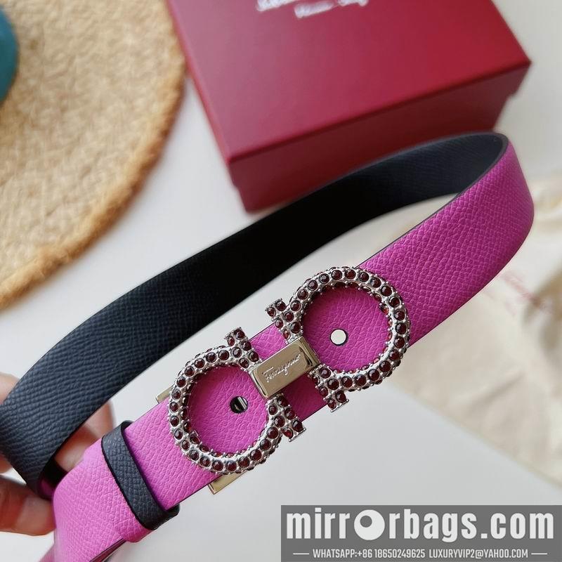 Ferreagamo belt 25mmX95-110cm 7D34