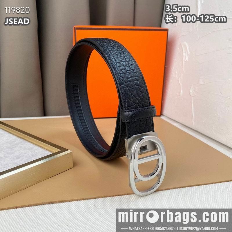 Hermes belt 自动带35mmX100-125cm 8L040803