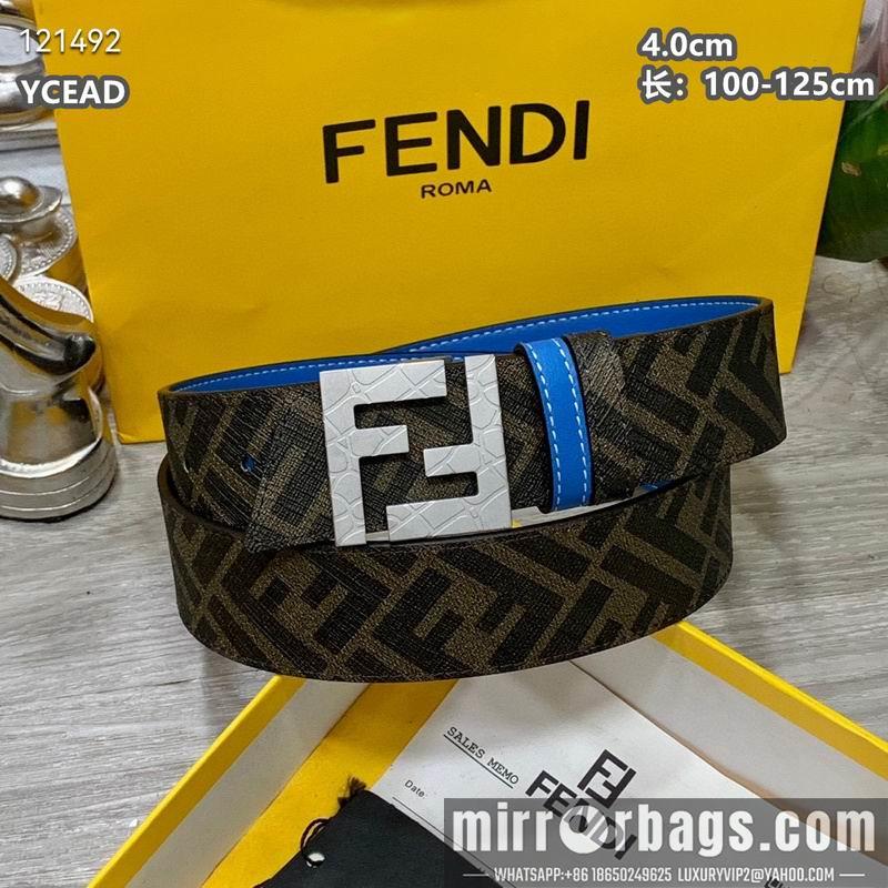 Fendi belt 40mmX100-125cm 8L122