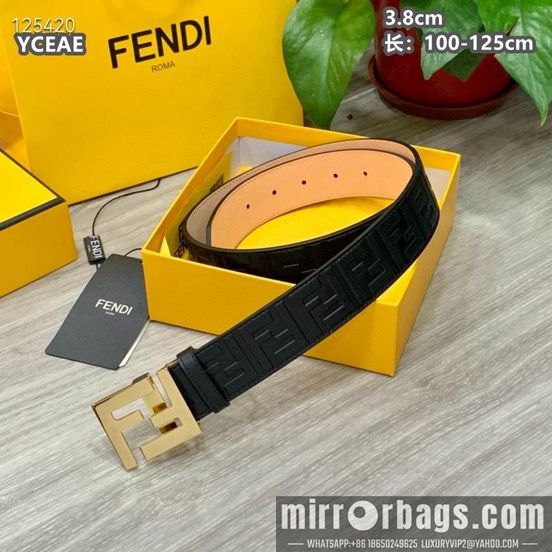 Fendi belt 38mmX100-125cm 8L17