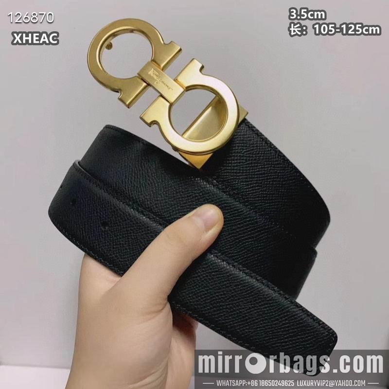 Ferragamo belt 35mmX105-125cm 8L104