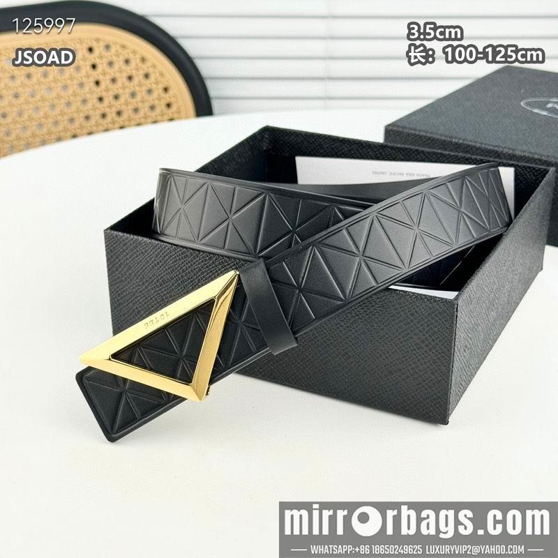 Prada belt 35mmX100-125cm 8L38