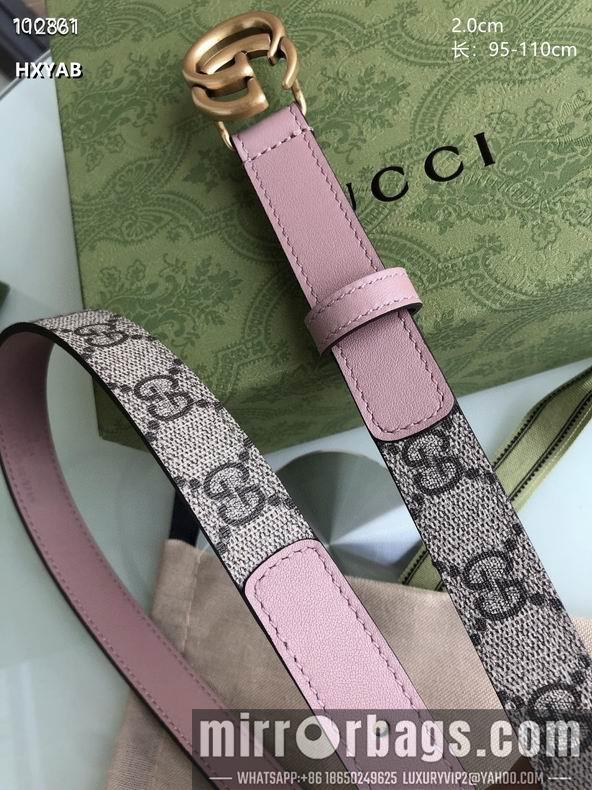 Gucci belt 20mmX95-110cm 8L04