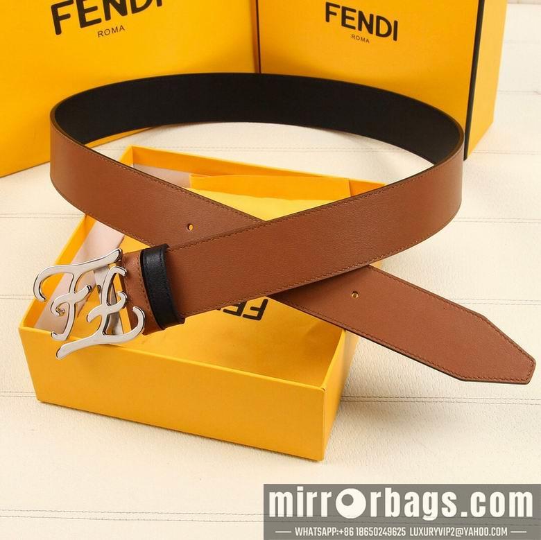 Fendi Belt 38mmX95-125cm 7D41