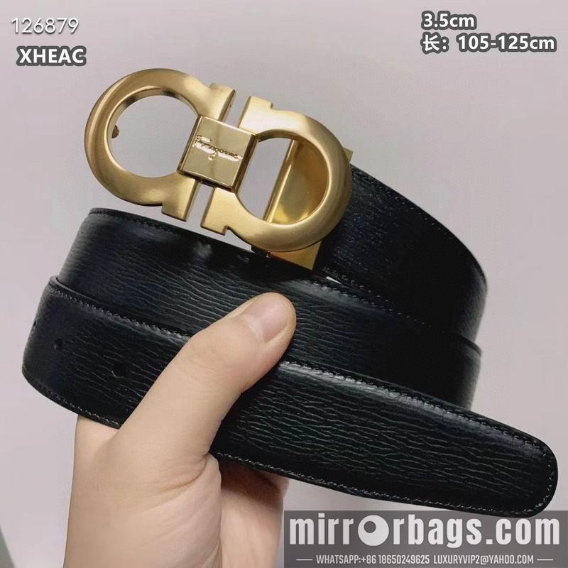 Ferragamo belt 35mmX105-125cm 8L109