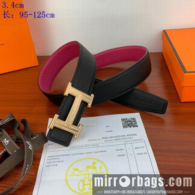 Hermes Belt 34mm 95-125cm 8L02