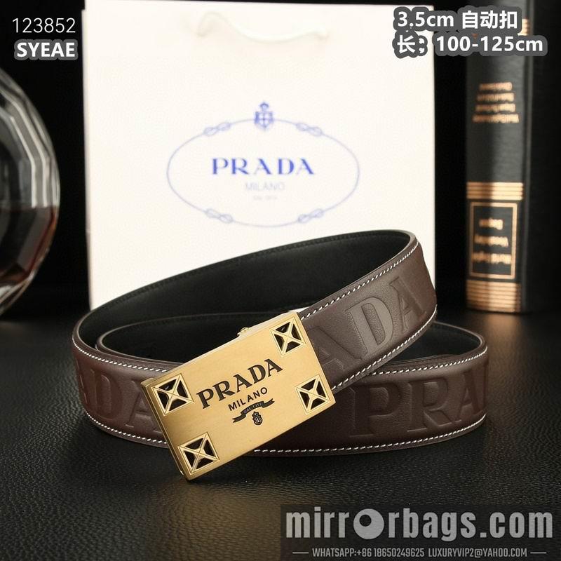 Prada belt 35mmX100-125cm 8L56