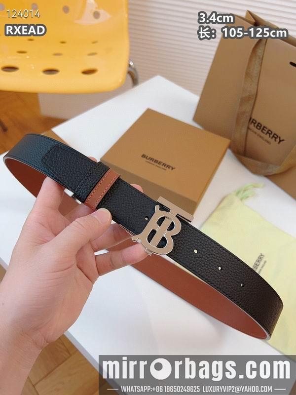Burberry belt 34mmX105-125cm 8L07