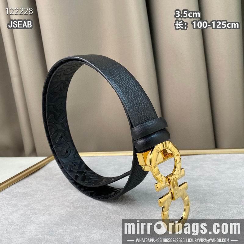 Ferragamo belt 35mmX100-125cm 8L77