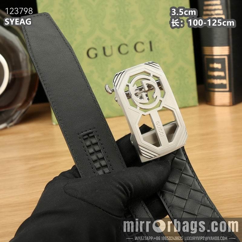 Gucci belt 35mmX100-125cm 8L35