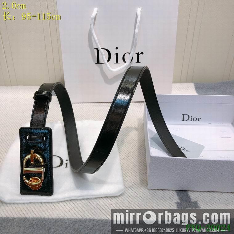 Dior Belt 20mmX95-115cm 8L16