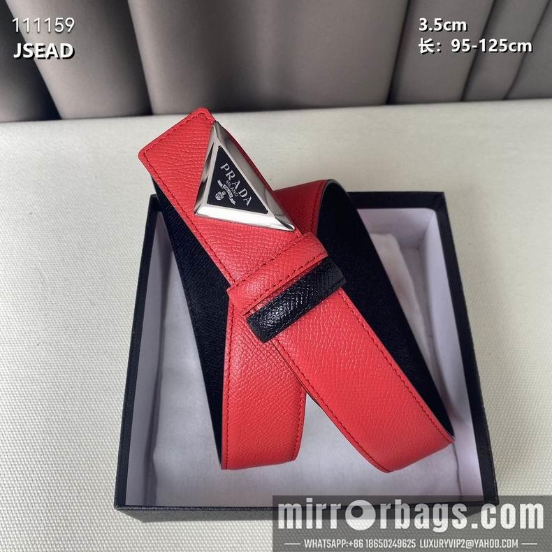 Prada belt 35mmX95-125CM 8L04
