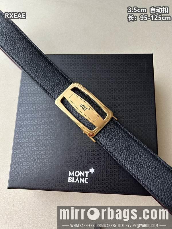 Montlanc belt 35mmX100-125cm 8L81
