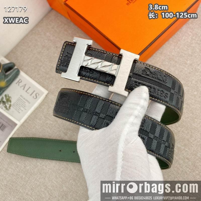Hermes belt 38mmX100-125cm 8L37