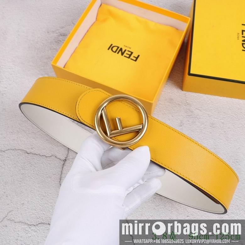 Fendi Belt 38mmX95-125cm 7D117