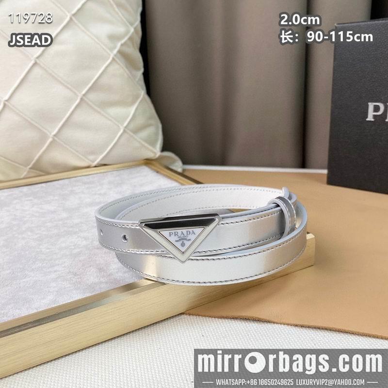 Prada belt 20mmX90-115cm 8L040801