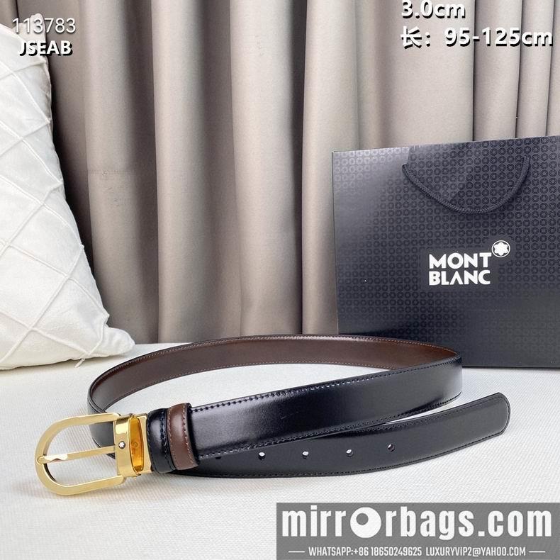Montblanc belt 30mmX95-125cm 8L03