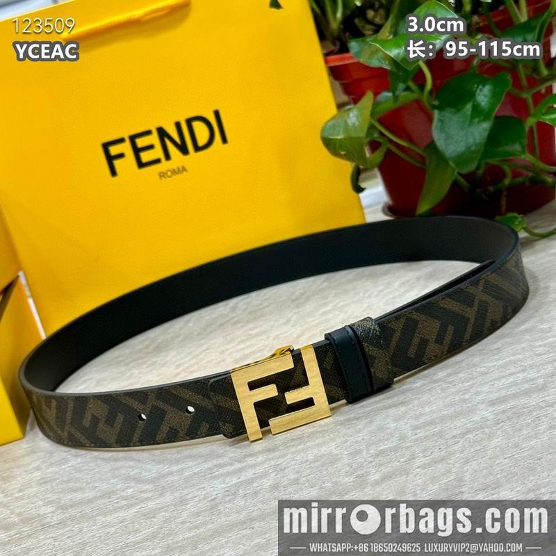 Fendi belt 30mmX95-115cm 8L20