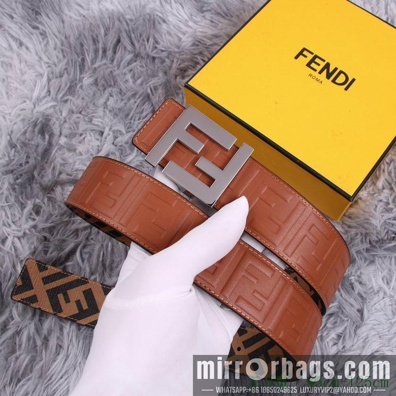 Fendi Belt 38mmX95-125cm 7D87