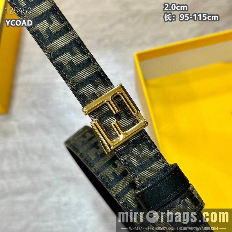 Fendi belt 20mmX95-115cm 8L13