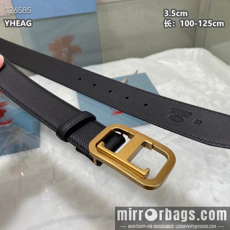 Tod's belt 35mmX100-125cm 8L04