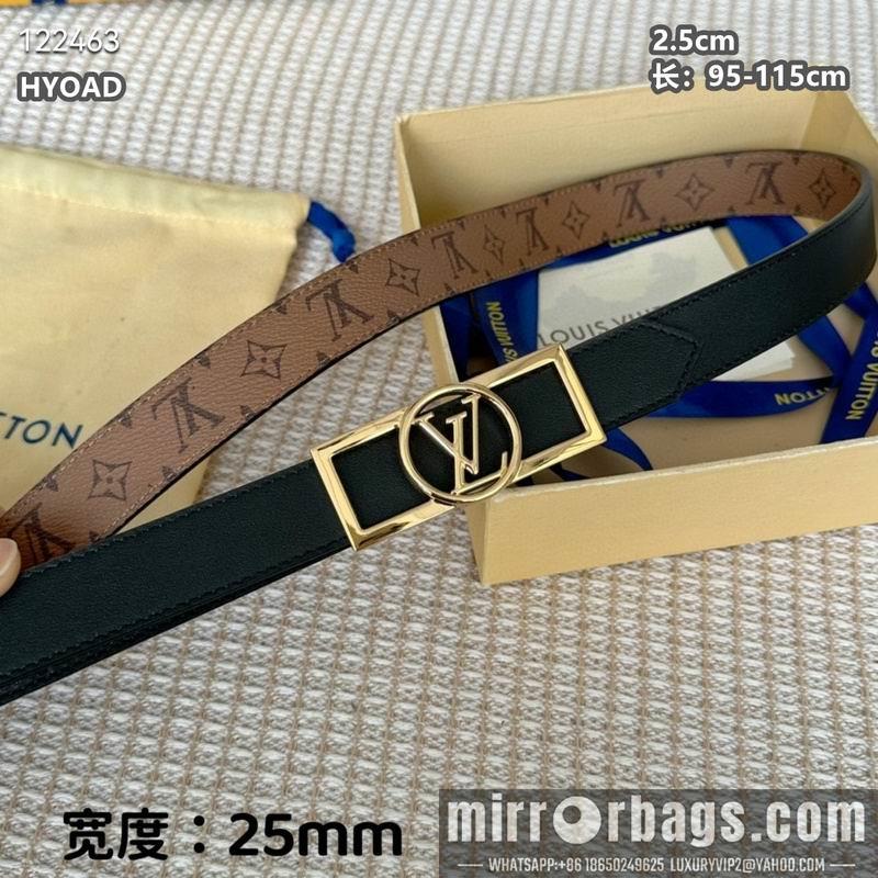 LV belt 25mmX95-115cm 8L15