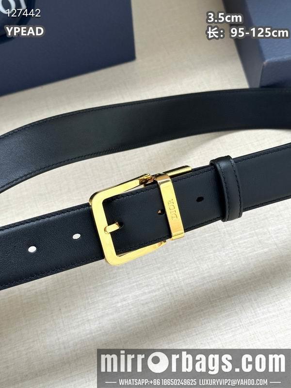 Dior belt 35mmX95-125cm 8L34