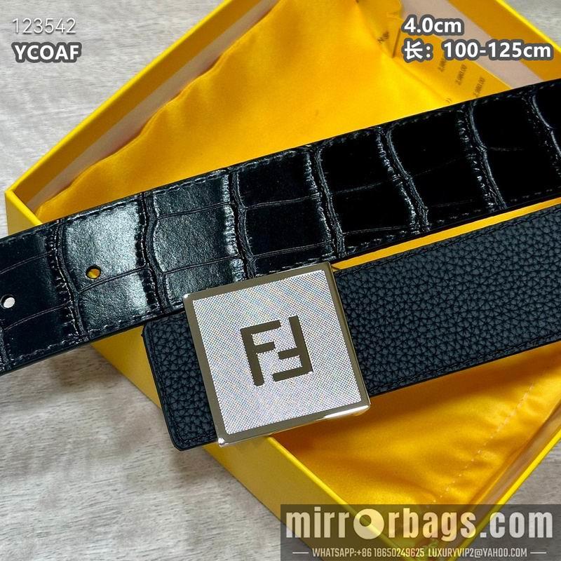 Fendi belt 40mmX100-125cm 8L30