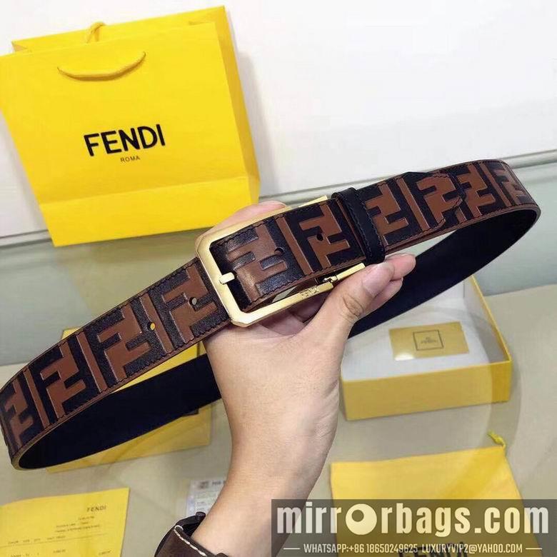 Fendi Belt 38mmX95-125cm 7D53