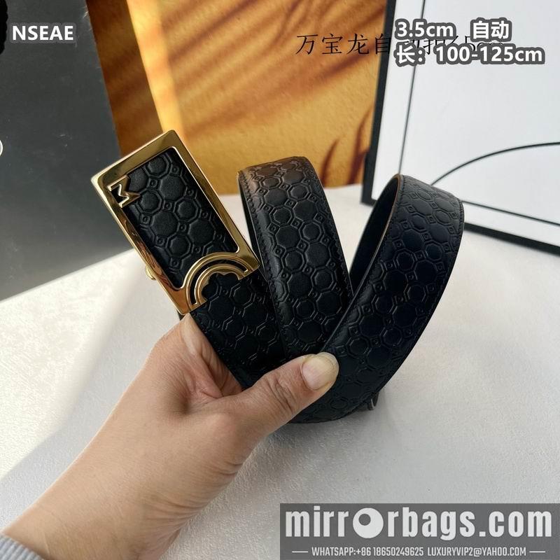 Montlanc belt 35mmX100-125cm 8L69