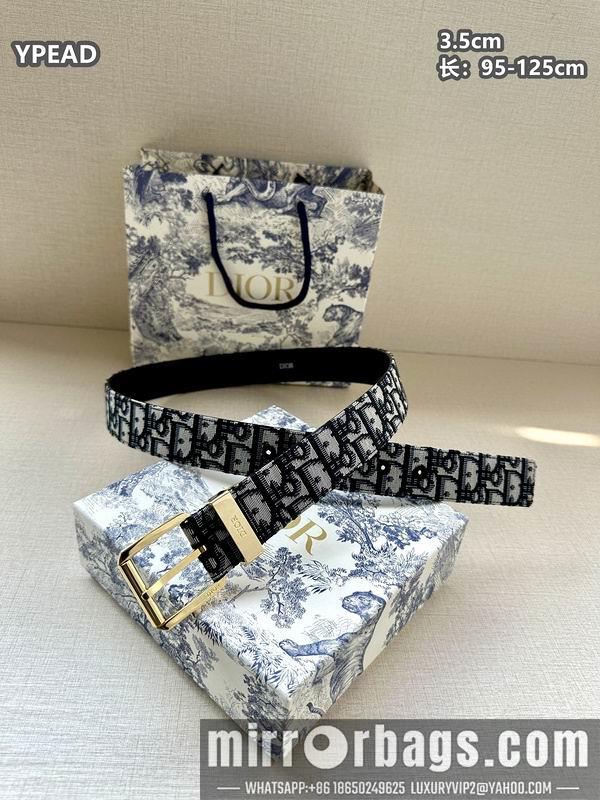 Dior belt 35mmX95-125cm 8L39