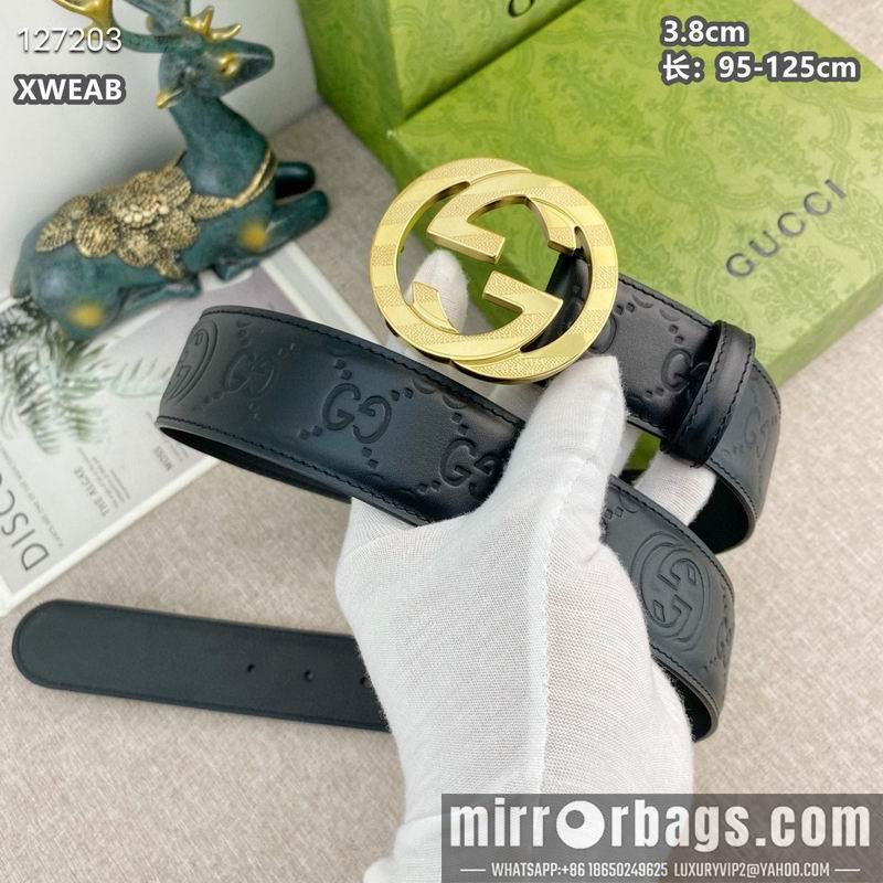 Gucci belt 38mmX95-125cm 8L37