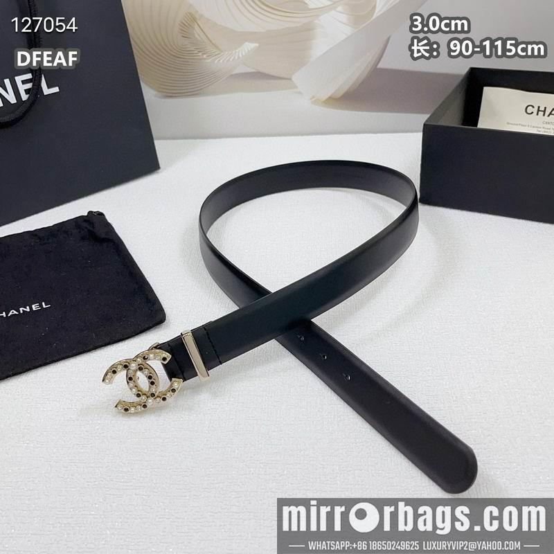 Chanel belt 30mmX90-115cm 8L32