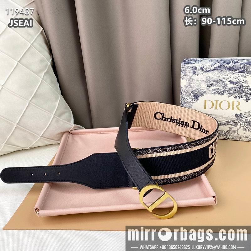Dior belt 60mmX90-115cm 8L040801
