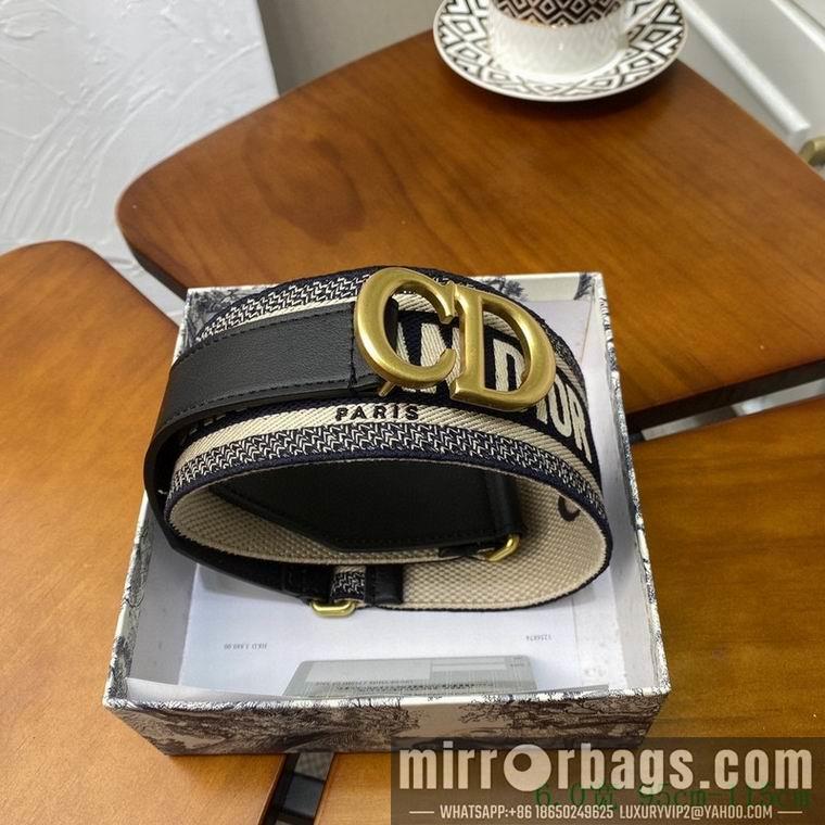 Dior Belt 60mmX95-115cm 7D1110