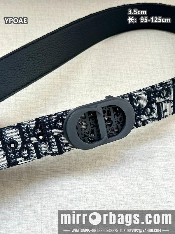 Dior belt 35mmX95-125cm 8L42